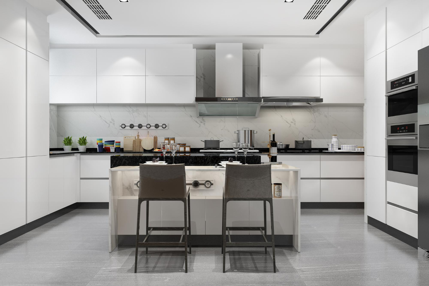 Custom Plus bespoke kitchen cabinets Houston TX